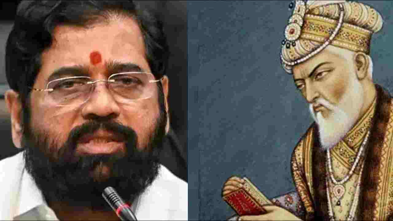 Eknath Shinde got angry in Maharashtra assembly on Aurangzeb