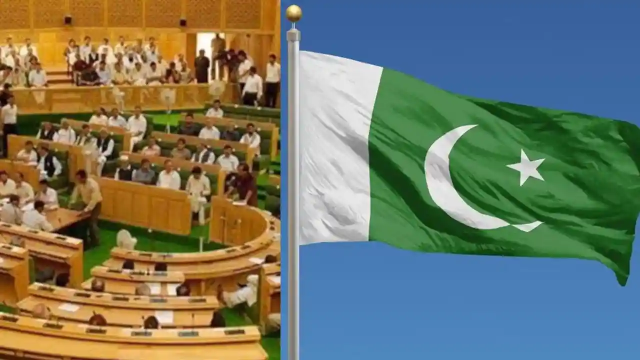 Sunil Sharma wrote a letter on the mention of Pakistan in Jammu and Kashmir Assembly