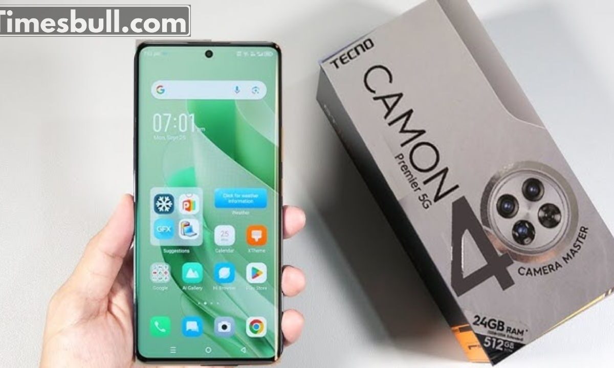 Tecno Camon 40 Premier: with Dimensity 7300, 70W fast charging