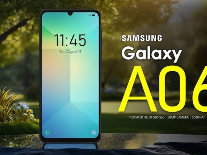 Samsung Launches Galaxy A06: Best Phone in ₹9,999 with 5000mAh Battery