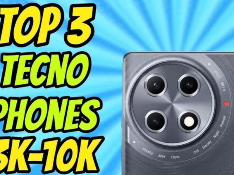 Top 3 Tecno Phones Under ₹10,000 is here, great camera with great performance