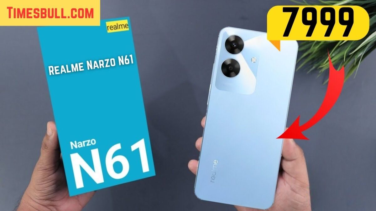 Realme Narzo N61: Best Budget Smartphone with 5000mAh Battery for Just ₹7,498