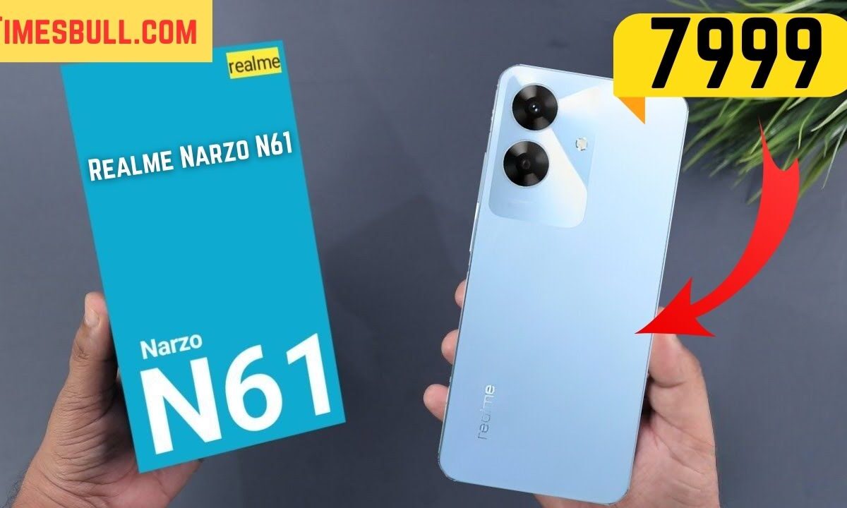 Realme Narzo N61: Best Budget Smartphone with 5000mAh Battery for Just ₹7,498