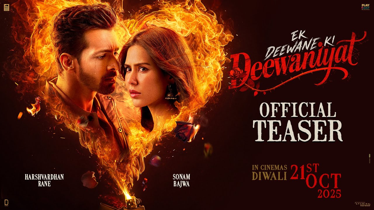 EK DEEWANE KI DEEWANIYAT - Official Teaser | Harshvardhan, Sonam | Milap Zaveri | In Cinemas 21 OCT