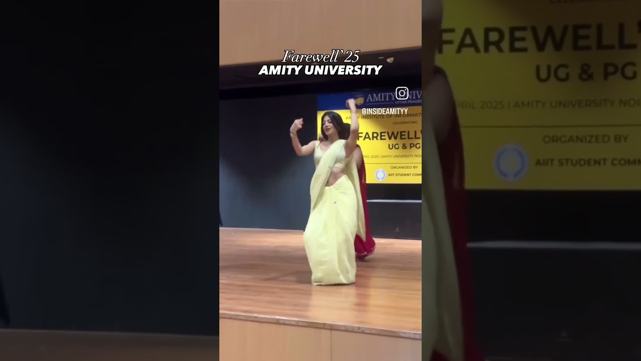 Farewell at amity University 2025 | Amity University Noida #amity #amityuniversity