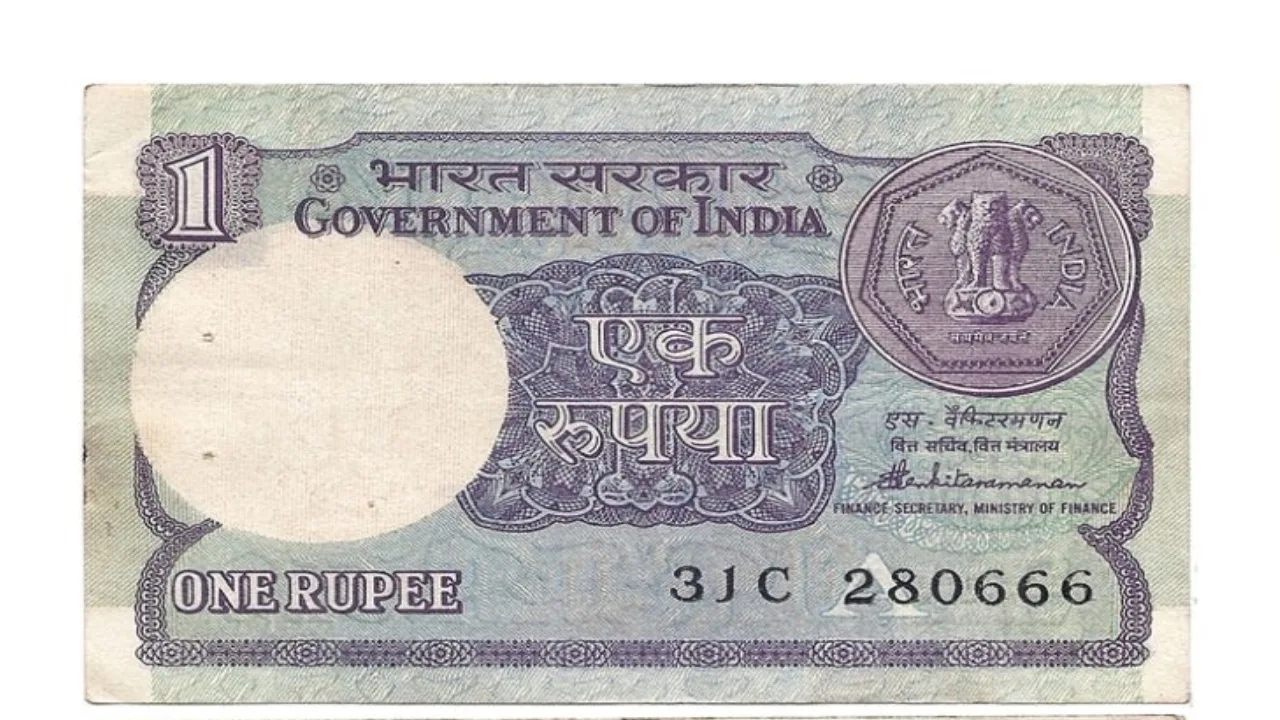 One Rupee Old Note