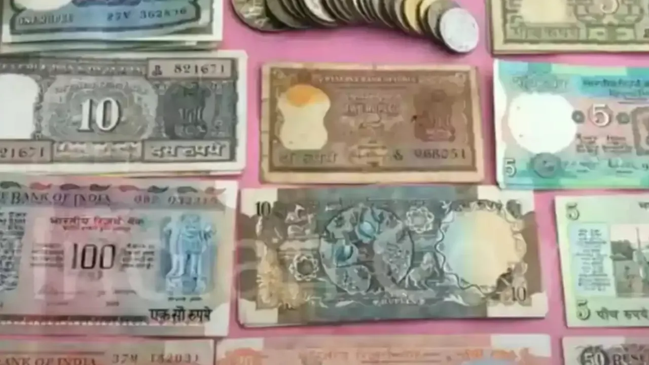 Old Coins And Note