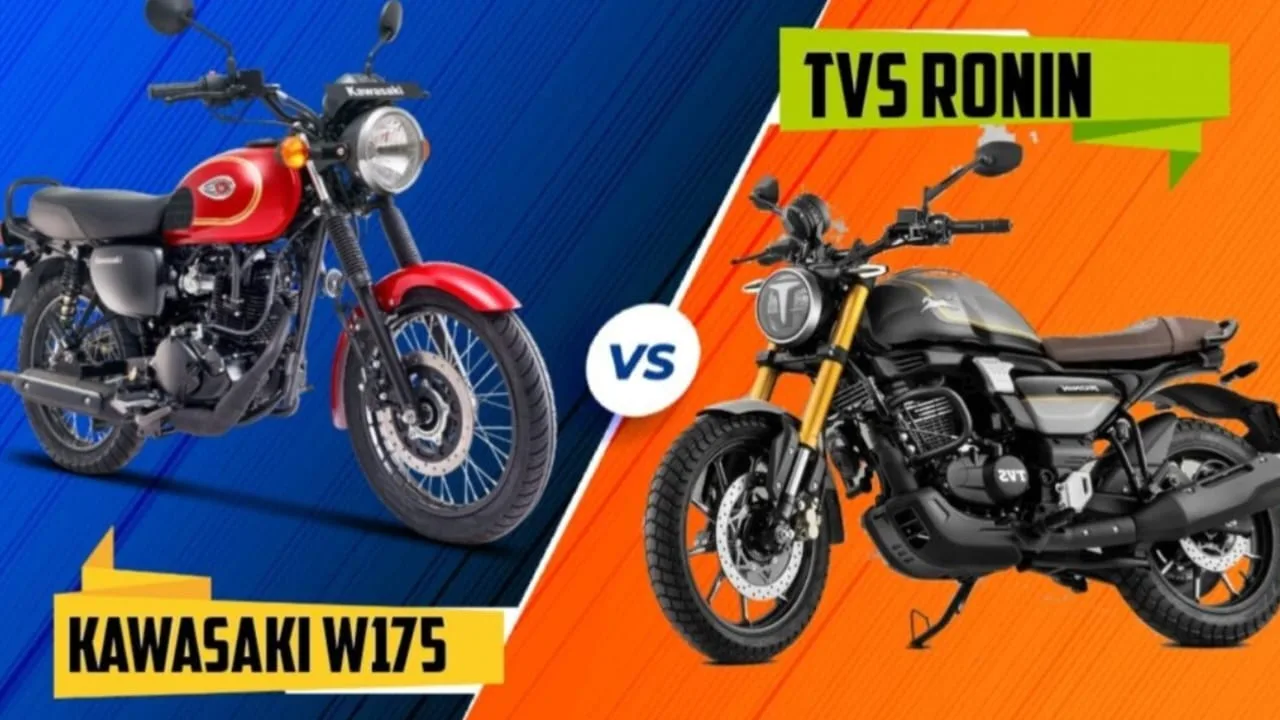 TVS Ronin vs Kawasaki W175