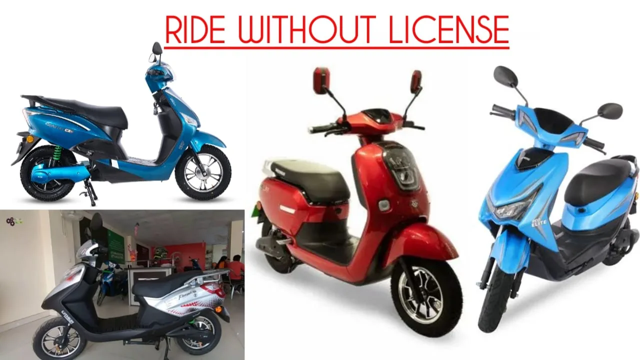 Electric Scooters without License