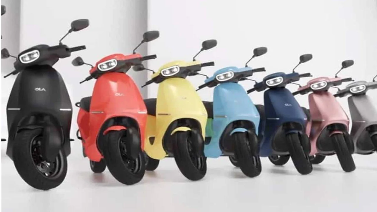 ola electric scooter sales