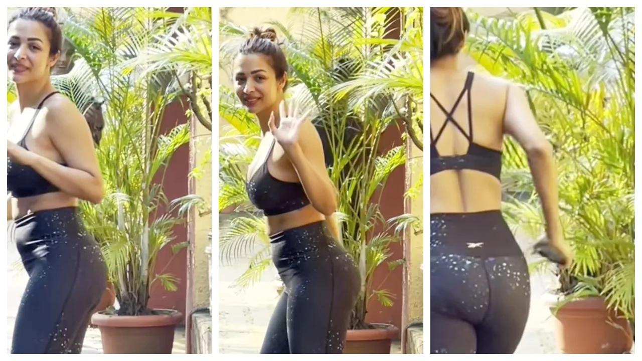 Malaika Arora: ब्रा पहने सड़क पर दौड़ती नजर आईं मलाइका, कैमरे की नजर पड़ते ही करने लगी…