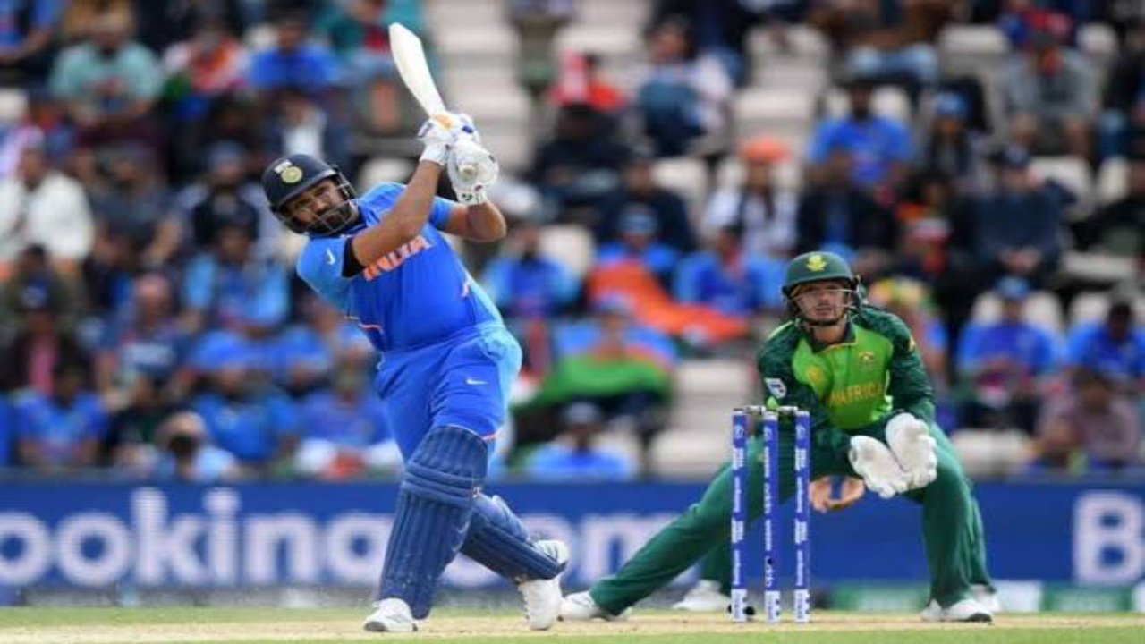 Rohit Sharma became the player to hit most