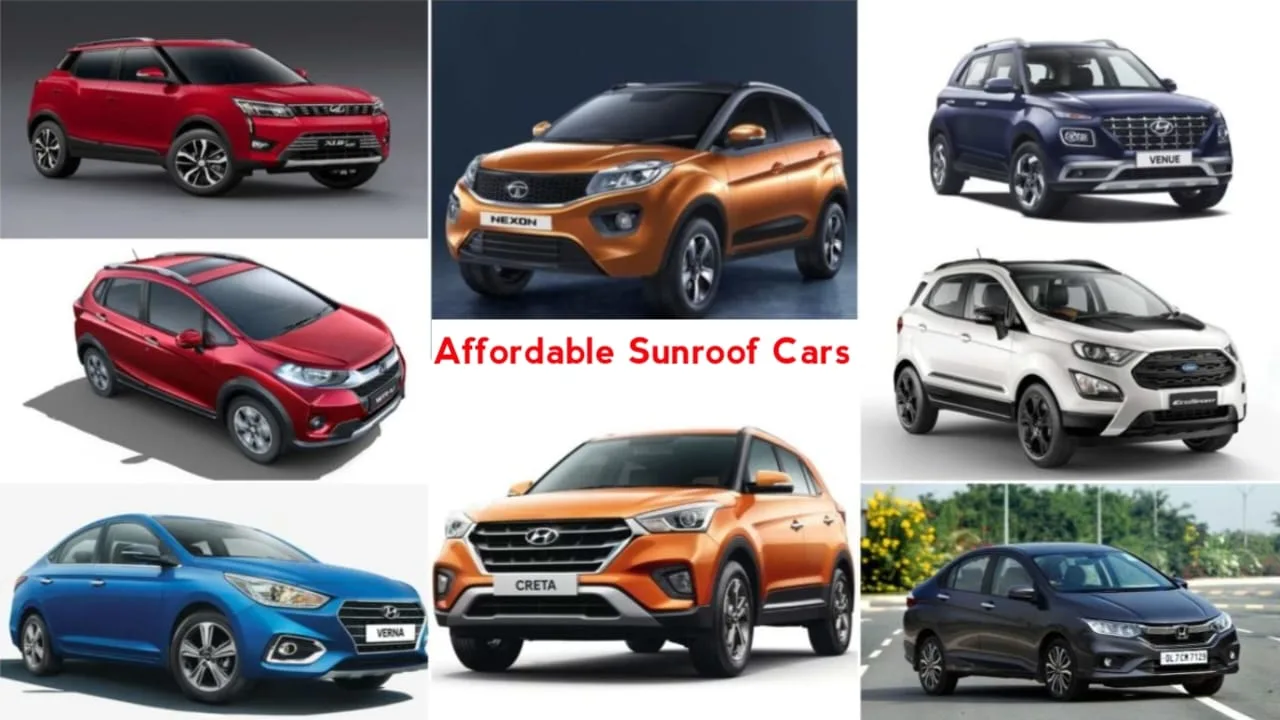 Affordable Sunroof Cars