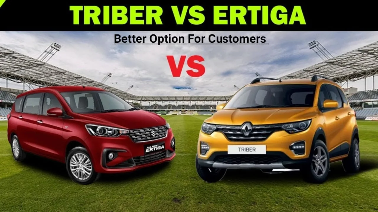 Maruti Ertiga vs Renault Triber
