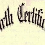Birth Certificate Update