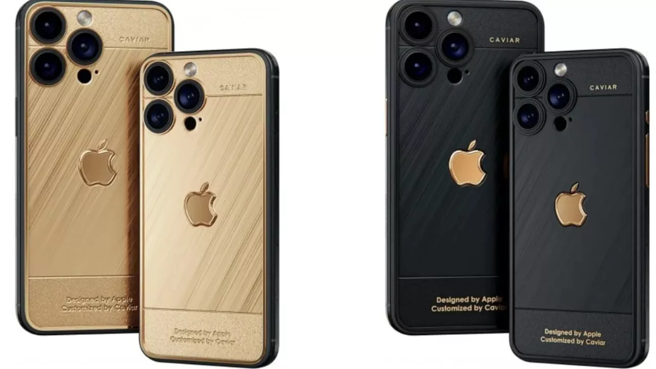 Gold iPhone 15