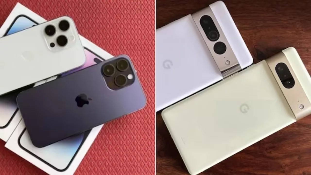 iPhone 15 vs Pixel 8