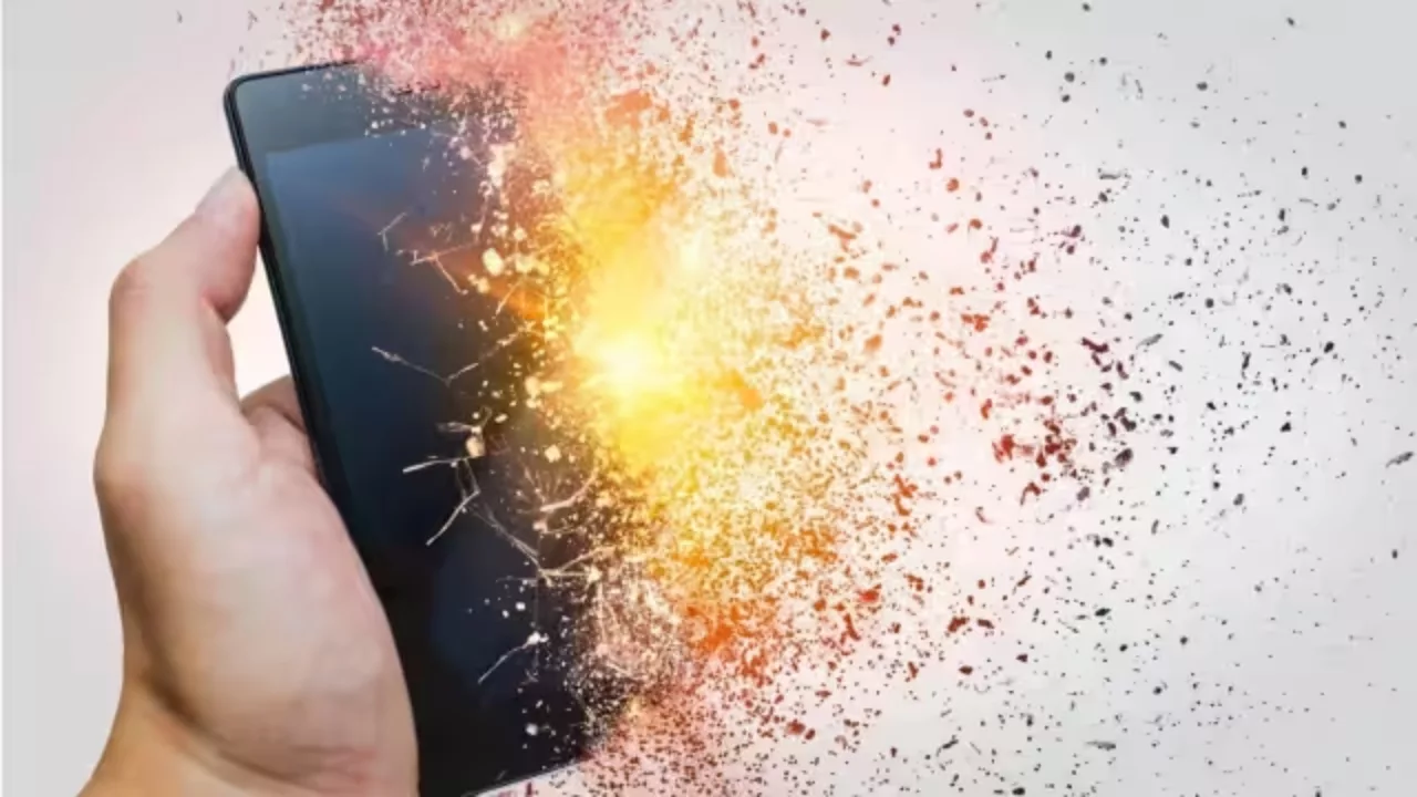 smartphone blast