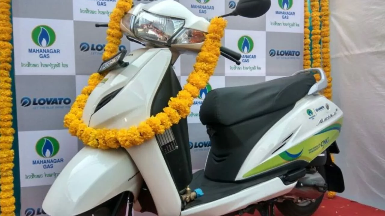CNG Scooter