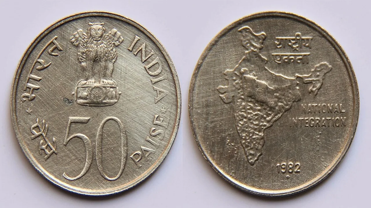 Earning from 50 paise coin