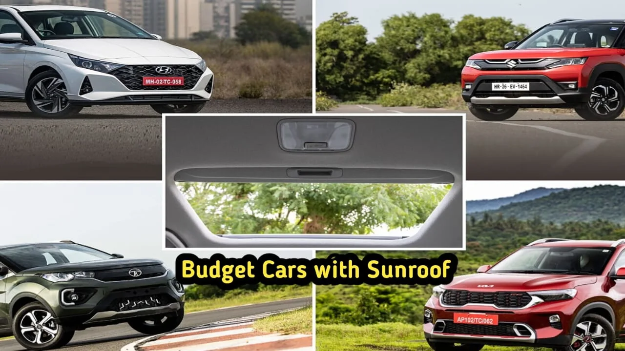 Cars with Sunroof