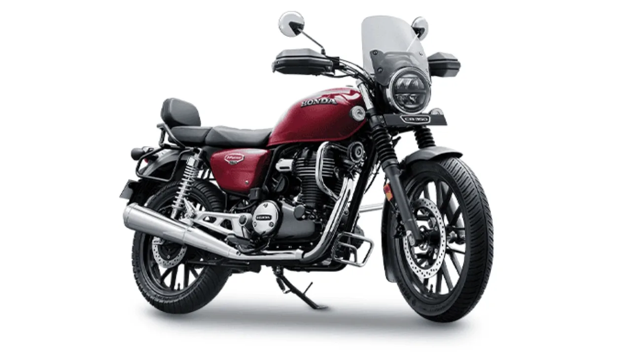 Hero's Bullet Bike, Honda CB 350, Royal Enfield, Indian motorcycle market, Honda Motor, CB350 price, Honda CB350 variants, CB350 engine specs, Honda H-Netch 350, CB350 features, smartphone connectivity, Bluetooth integration, voice-assist navigation, CB350 brakes, disc brakes, dual-channel ABS, Royal Enfield rivalry, motorcycle industry, Indian market dominance.