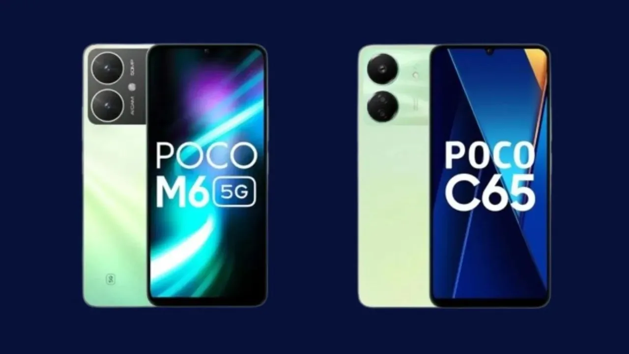 Poco C65, Poco M6 5G, new color variants, Pastel Green, Polaris Green, budget-friendly smartphone, performance, style, functionality, Flipkart, India, 5G smartphone, MediaTek Helio G85, MediaTek Dimensity 6100+, display, camera, battery, large display, gaming smartphone, affordable smartphone, online shopping, new phone launch, upgrade phone, refresh rate, fast charging, storage options, RAM options, user preferences, mobile experience, statement phone, green color, playful phone, sleek phone, diverse users, value for money, reliable phone, powerful phone, Flipkart sale, exciting phone