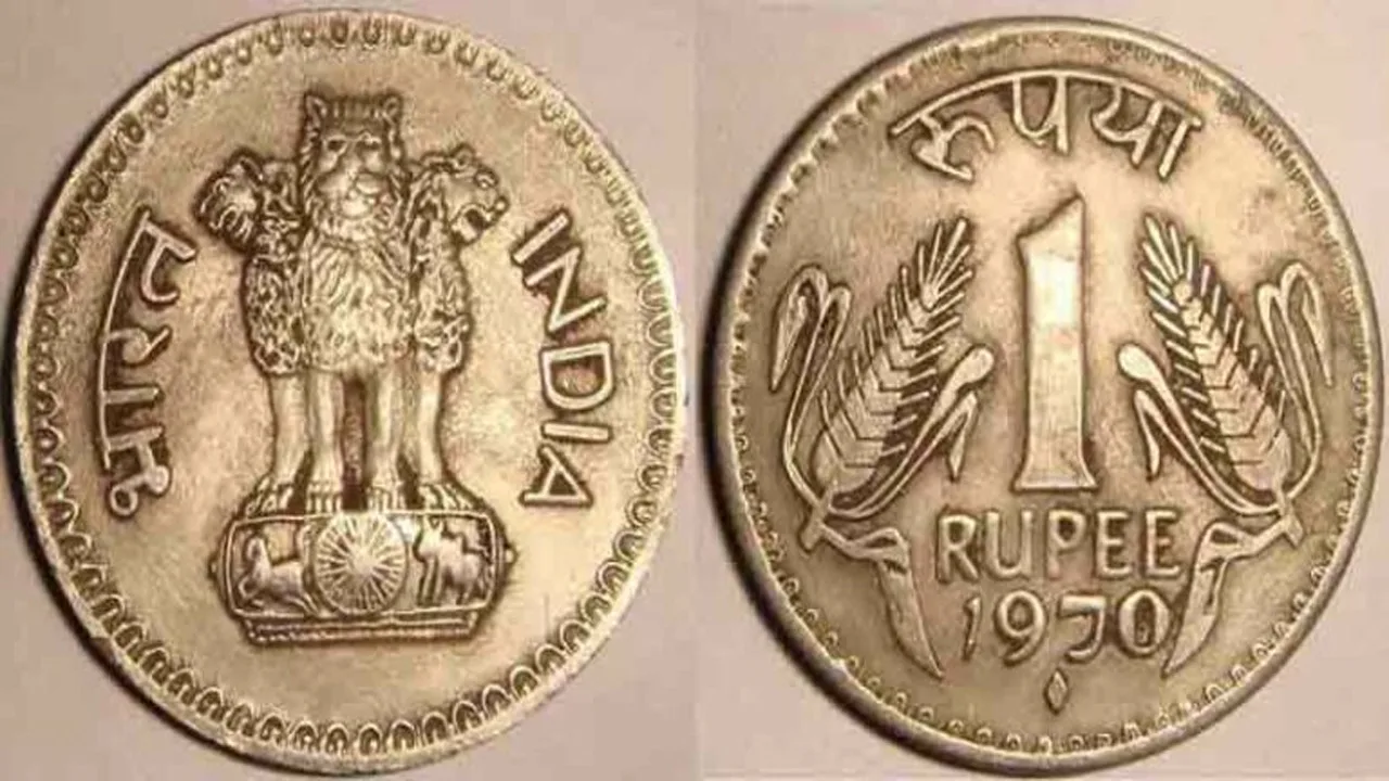 ₹1 wheat coin