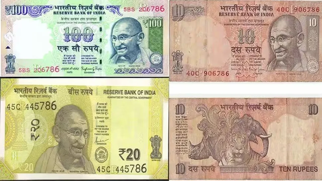 786 number 10, 20, 50 rupee notes earning
