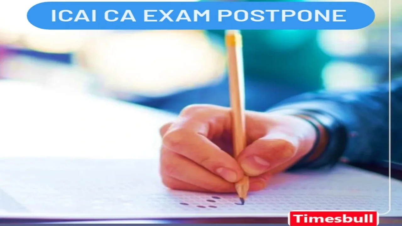 ICAI CA exam postpone