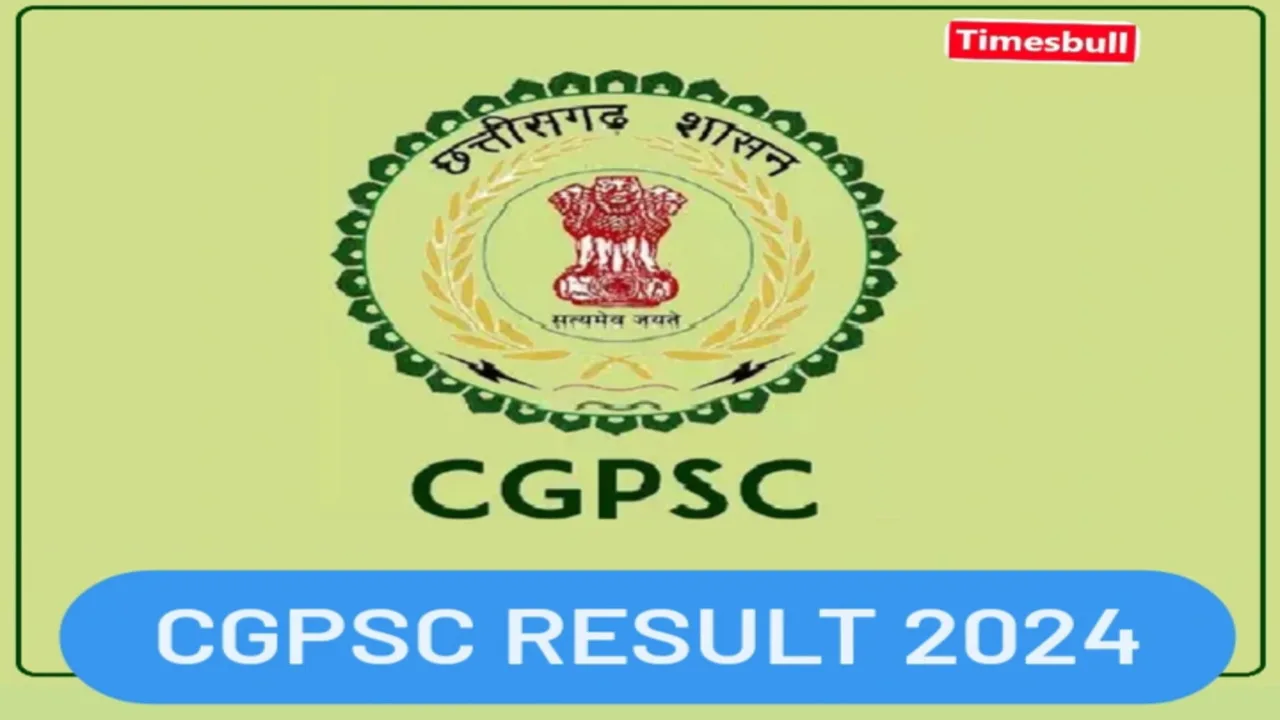 CGPSC Result Out