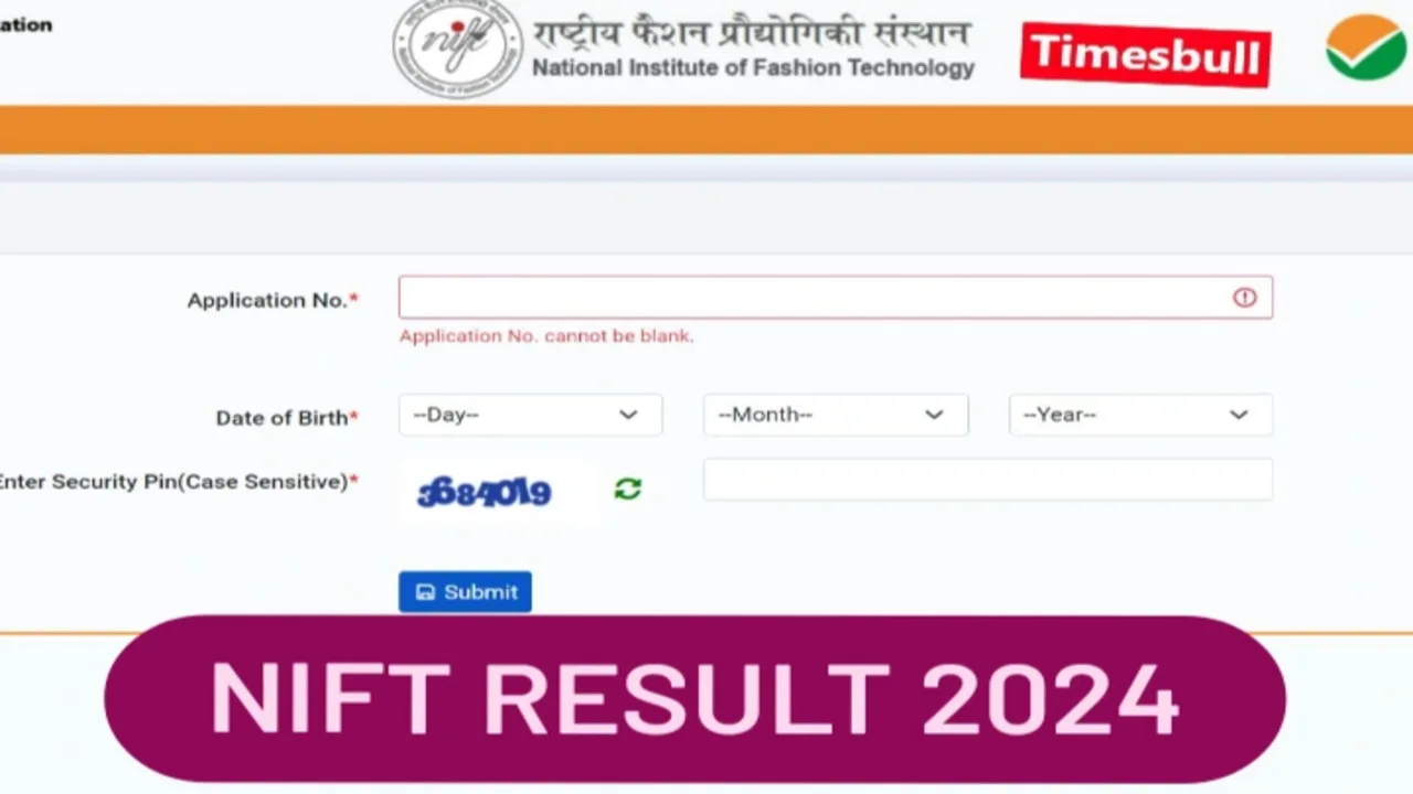 NIFT Result Out