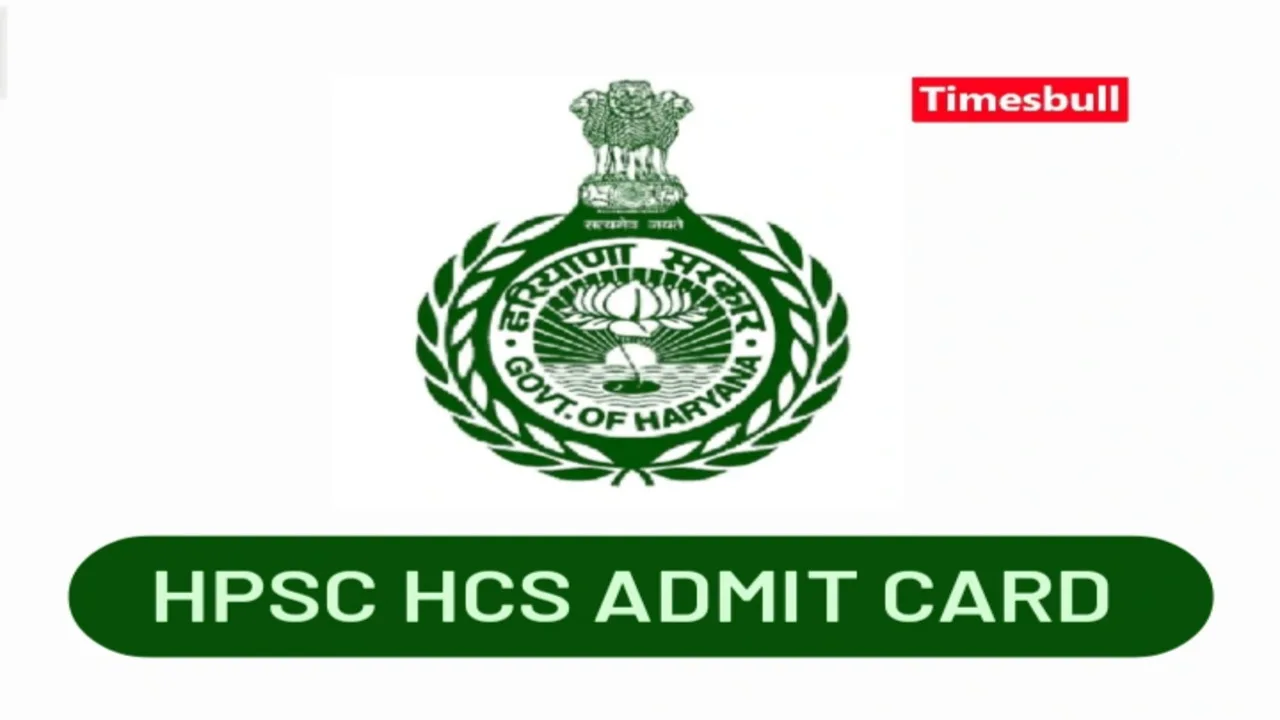 HPSC HCS admit card