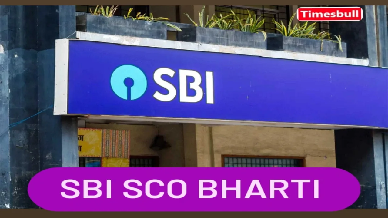 SBI SCO Bharti Recruitment