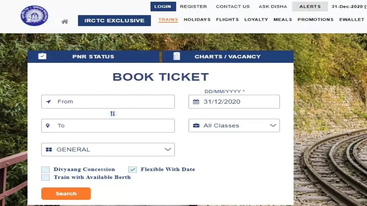 IRCTC feature