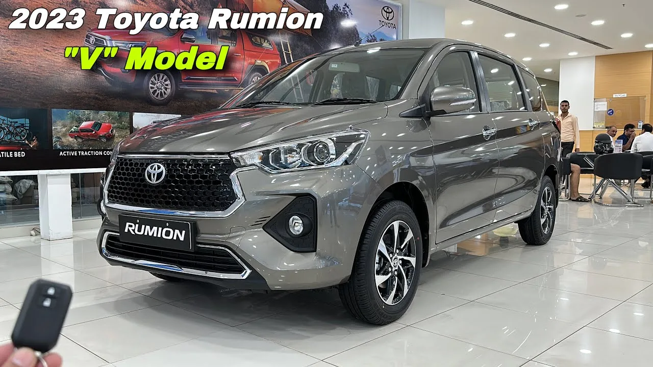 Toyota Rumion: Mini Innova with Modern Flair