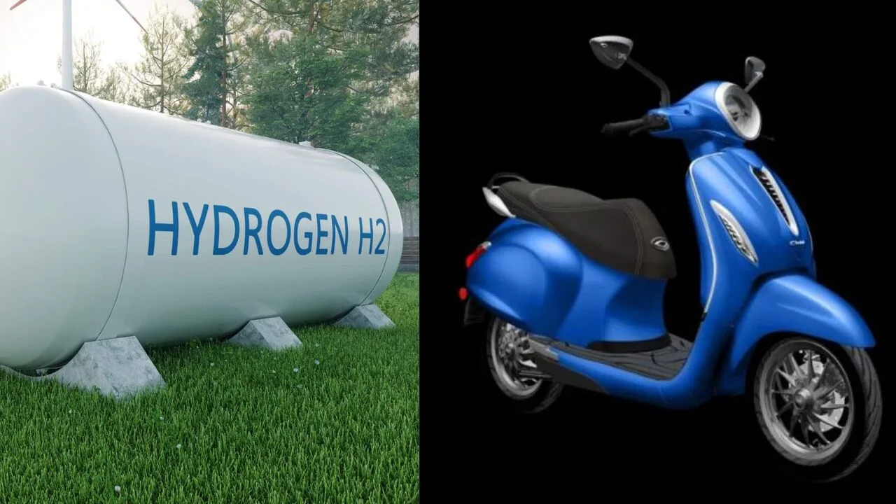 Bajaj created a stir! Neither petrol..nor electric..scooter-bike running on hydrogen is coming