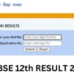MPBSE 12TH RESULT