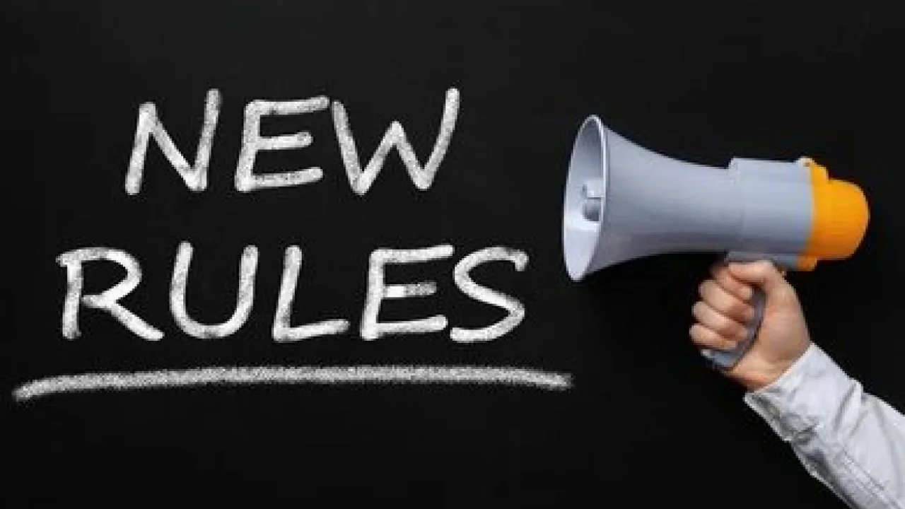 New Rules from April 1