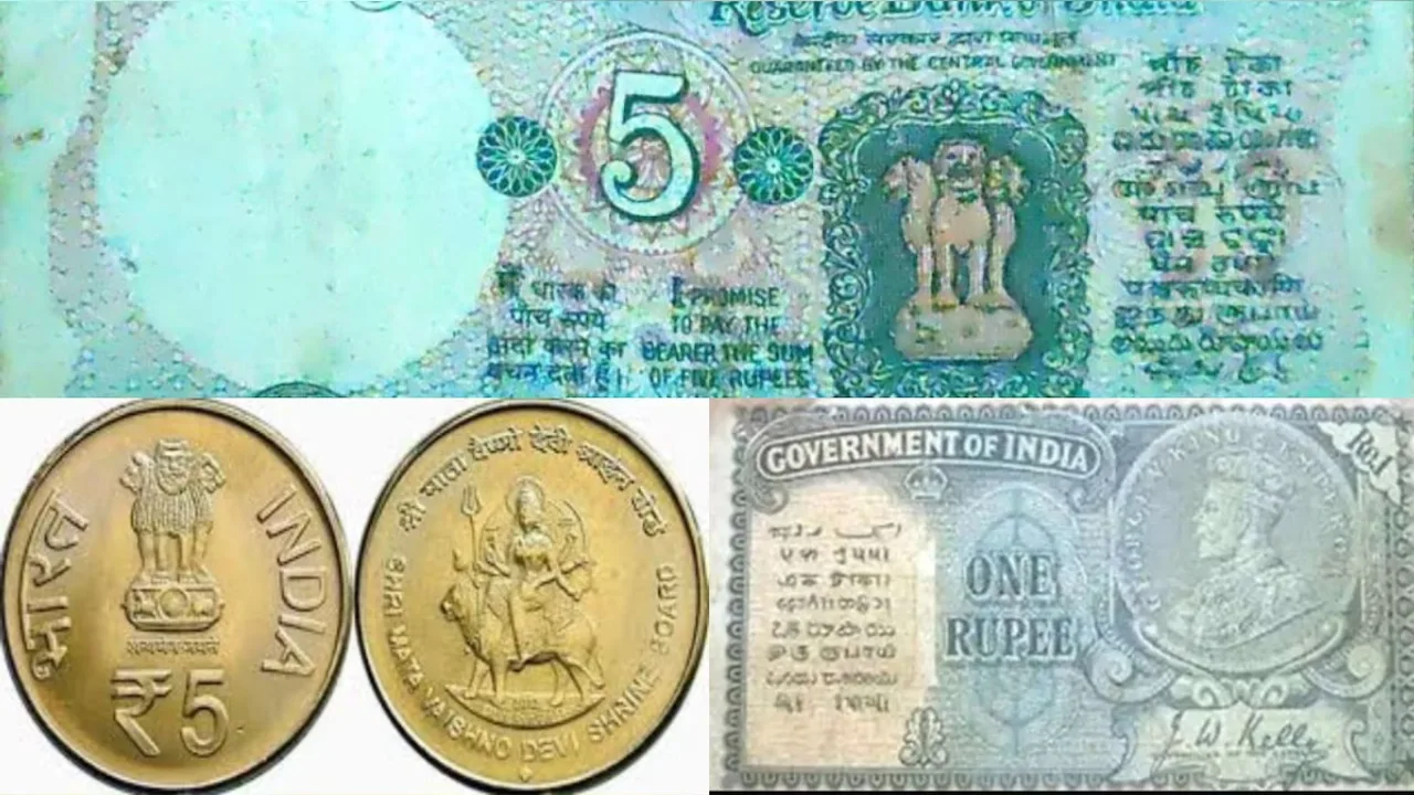 Old Notes and Coins