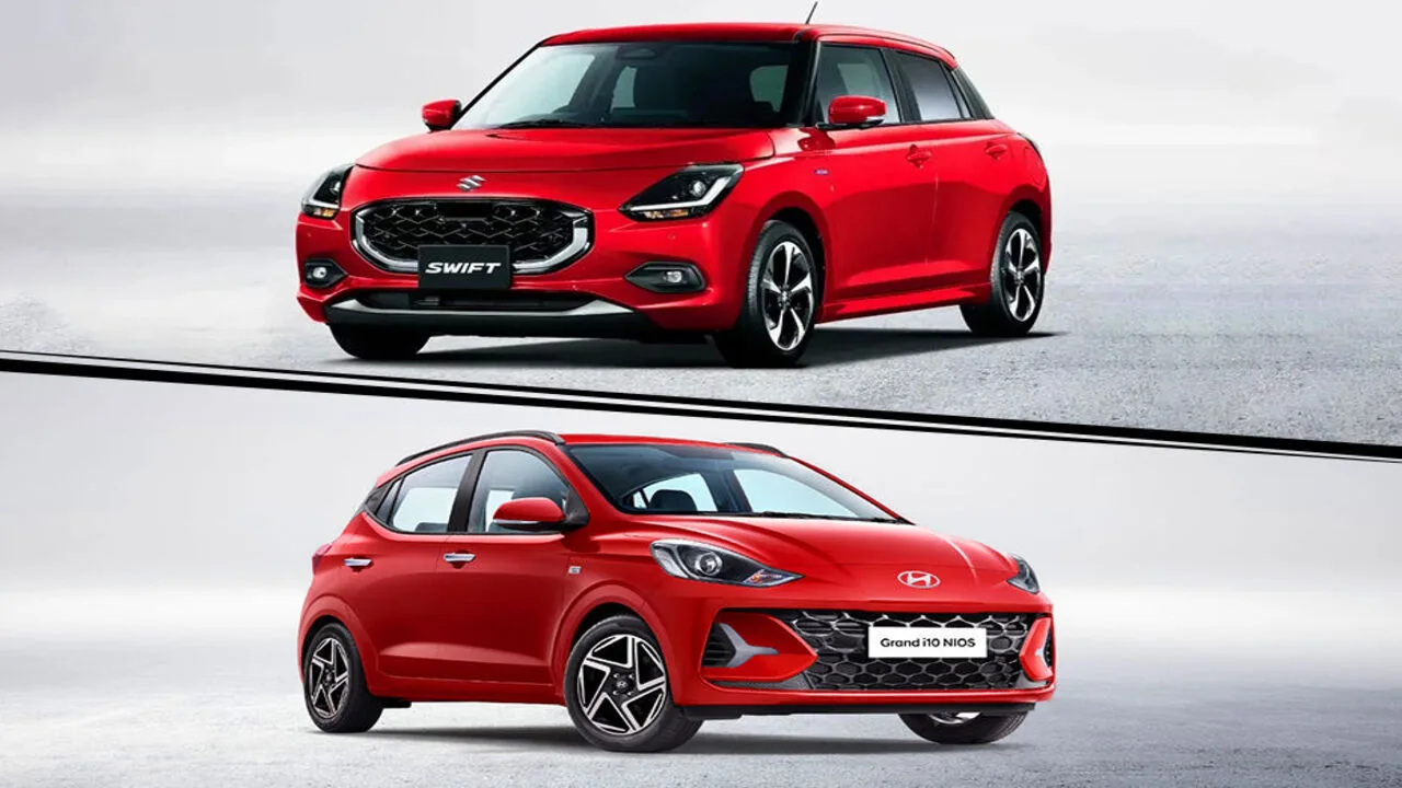 Maruti Suzuki Swift 2024 vs Hyundai Grand i10 Nios, which is better in terms of price and features