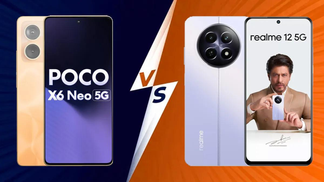 POCO X6 5G vs Realme 12