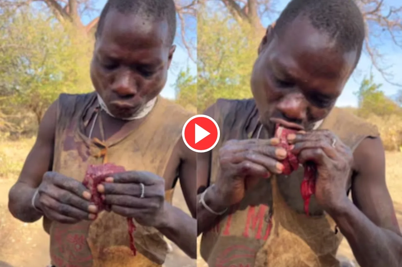 Video: अजीबोगरीब खाना देखकर उड़...