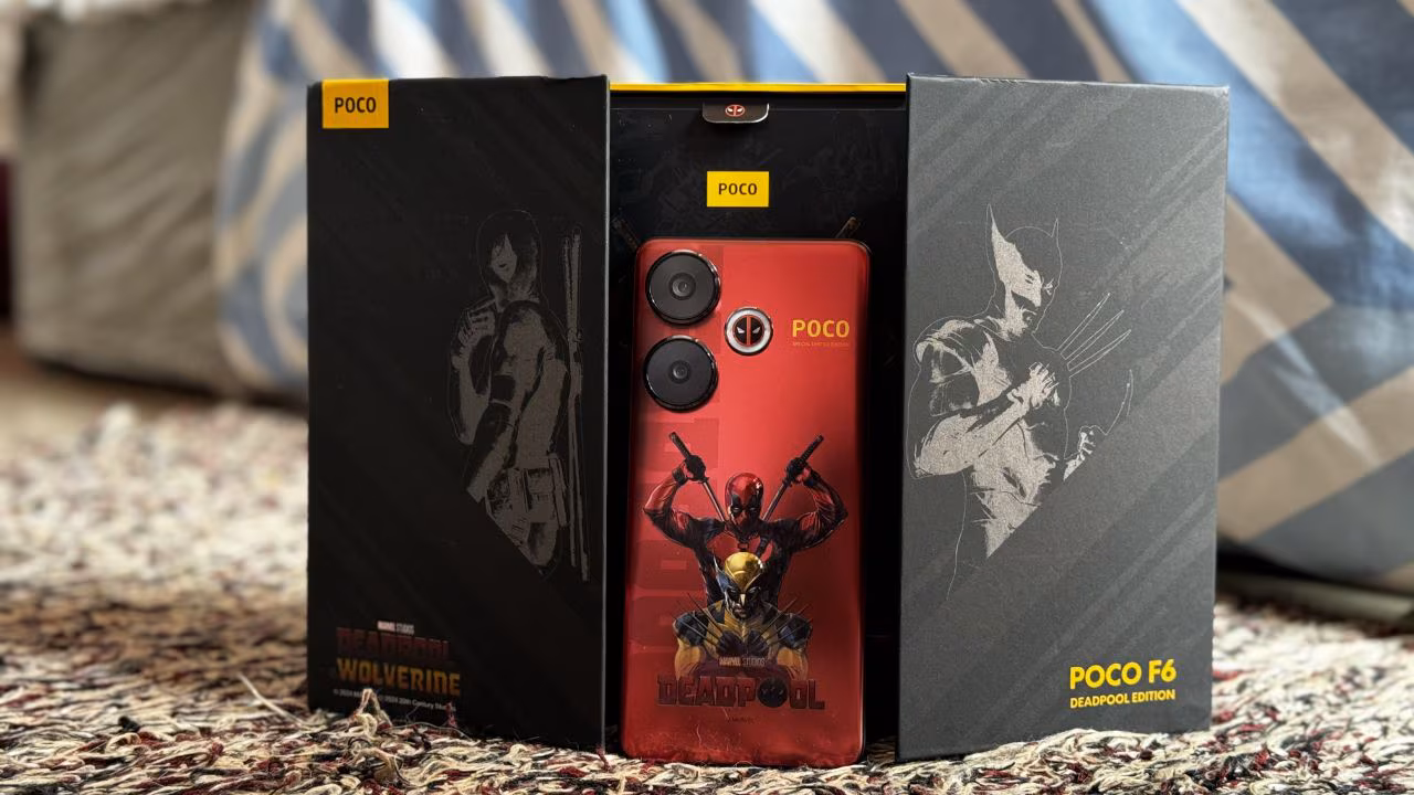 Poco F6 Deadpool Limited Edition:...