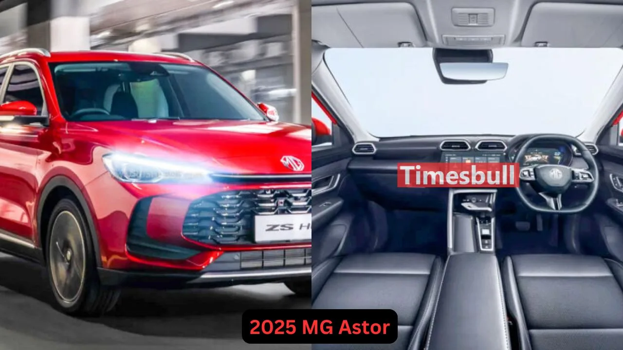 2025 MG Astor SUV is...