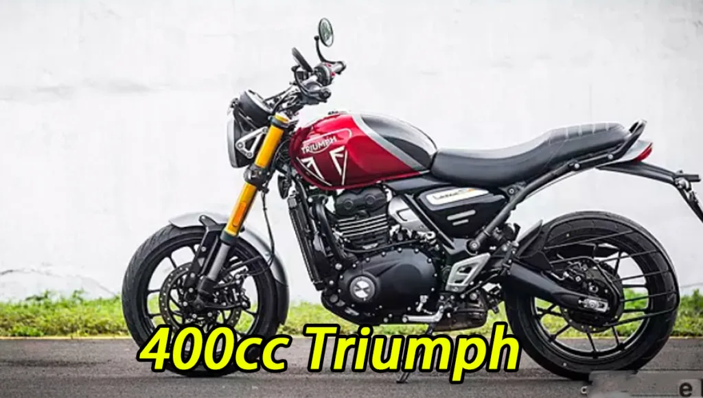 बजाज जल्द ही दो 400cc Triumph बाइक लॉन्च कर सकता है, जानिए डिटेल्स
