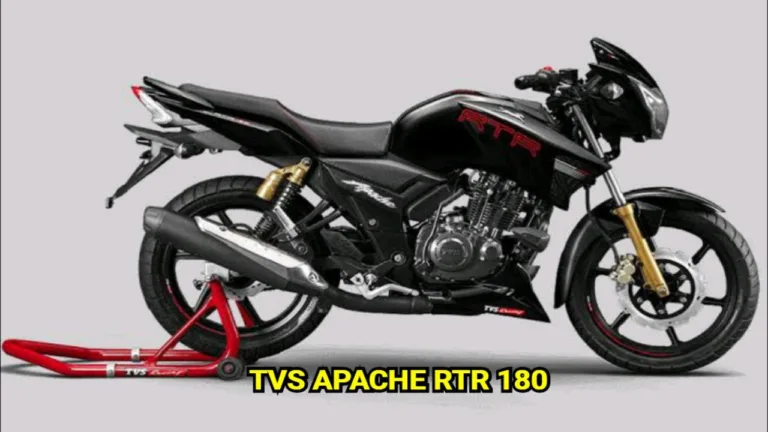 TVS Apache RTR 180: A New Sporty Addition to India’s Motorcycle Market