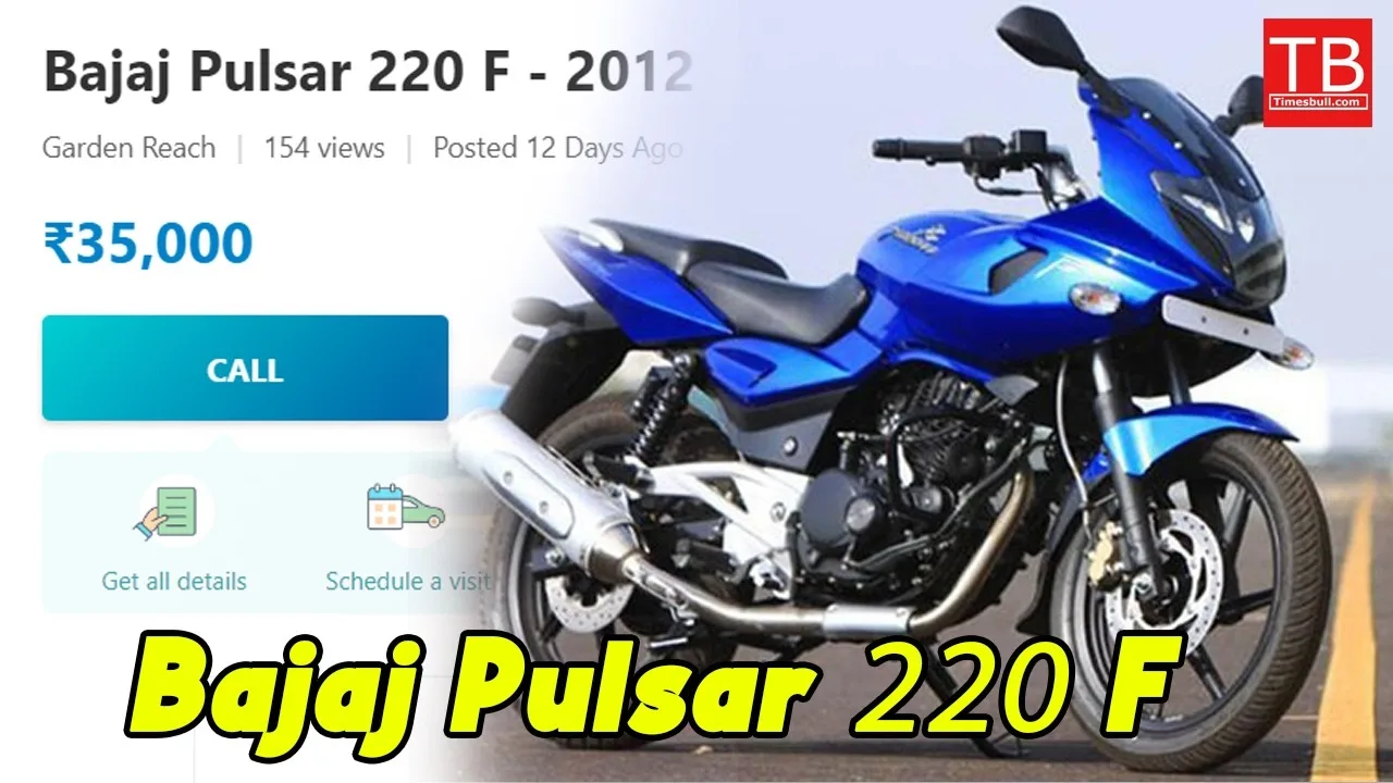 There is no match for Bajaj Pulsar 220 F buy it at the price of a smartphone and bring it home Times Bull