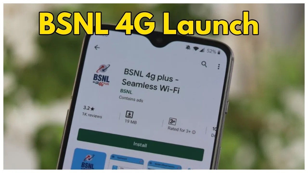 BSNL 4G Launch: Say Goodbye...
