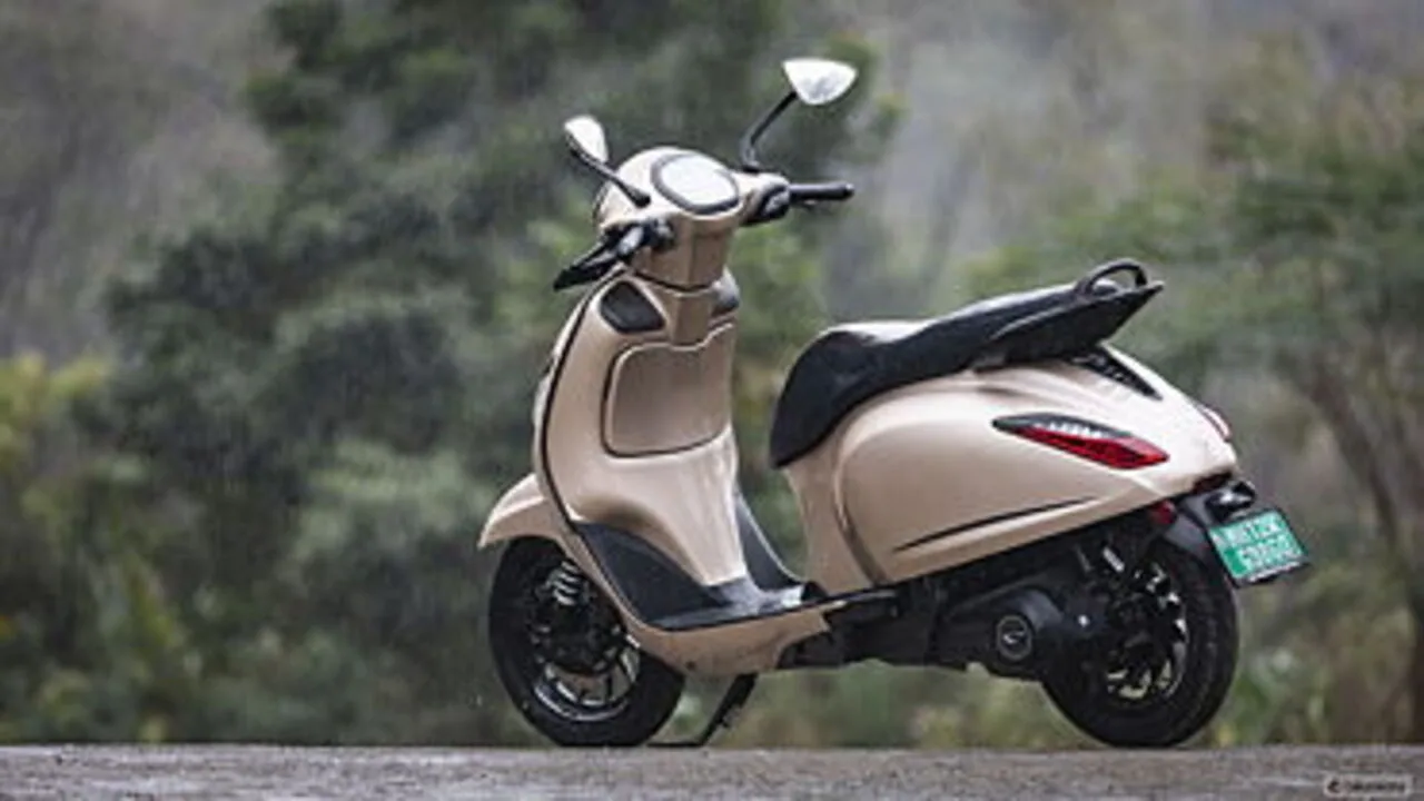 Bajaj Chetak: 153 KM range!...